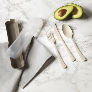 Logo trade promotional gifts picture of: Outdoor 3-piece Cutlery Set