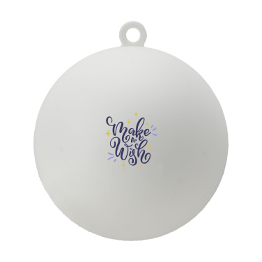 Logotrade promotional merchandise picture of: Christmas Bauble Ø 7 cm Recycled PP - Made in Europe