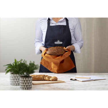 Logo trade promotional products image of: Apron GRS Recycled Denim (220 g/m²)