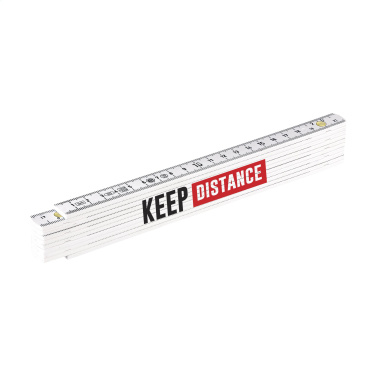 Logotrade advertising products photo of: Metric folding ruler