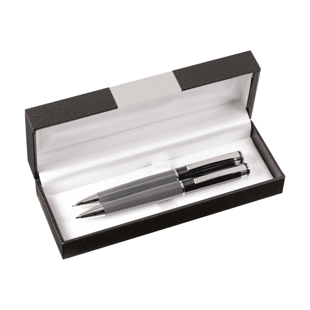 Logo trade promotional item photo of: Princeton Double writing set
