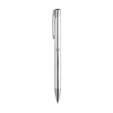 Logo trade promotional merchandise photo of: Ebony Shiny pen