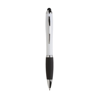 Logo trade business gifts image of: Athos Colour Touch stylus pen