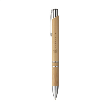 Logo trade corporate gifts picture of: Ebony Bamboo pen