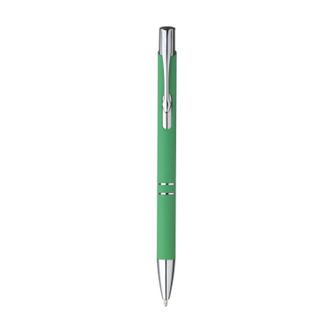 Logo trade promotional giveaway photo of: Ebony Soft Touch Accent pen