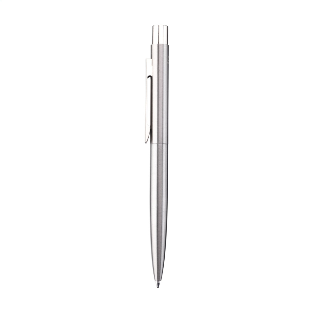 Logo trade advertising products picture of: Bellamy Pen Recycled Stainless Steel