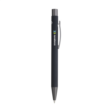 Logo trade promotional items image of: Brady Soft Touch Recycled Alu pens