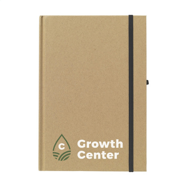 Logo trade corporate gift photo of: Pocket ECO Paper A5 notebook