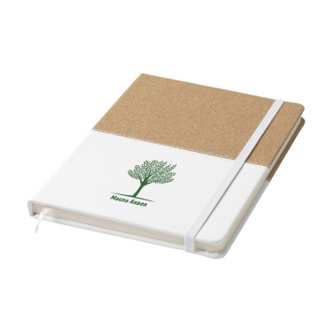 Logo trade promotional gifts picture of: Journal Cork Paper Notebook