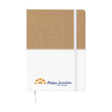 Logotrade promotional giveaway picture of: Journal Cork Paper Notebook