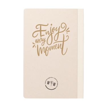 Logotrade promotional giveaway picture of: Sugarcane Paper Notebook A5