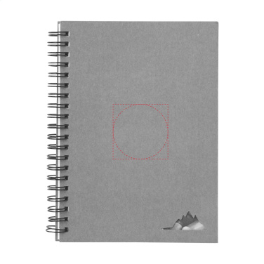 Logo trade promotional gifts image of: StonePaper Notebook