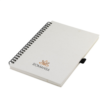 Logo trade promotional products picture of: Milk-Carton Wire-O Paper Notebook A5