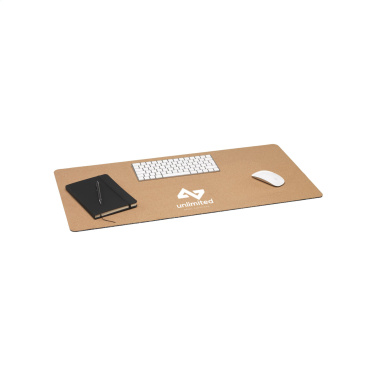 Logo trade promotional items image of: Faro Cork Deskpad
