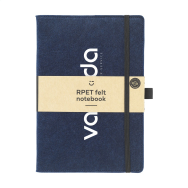 Logotrade business gift image of: Felty GRS RPET Paper Notebook A5