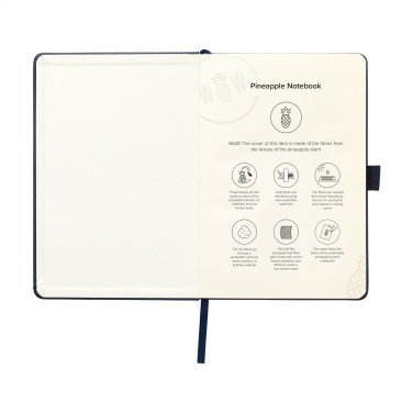 Logotrade promotional item image of: Pineapple Paper Notebook A5