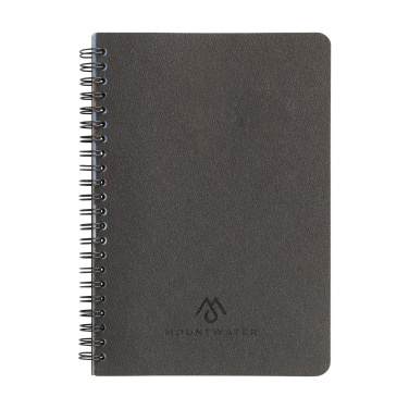 Logo trade promotional giveaways image of: Coffee Paper Notebook Wire-O A5