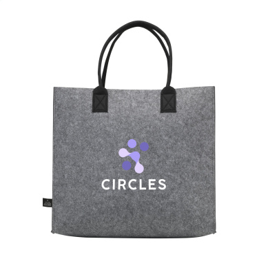 Logo trade promotional merchandise picture of: BigShopper Argus GRS RPET Felt