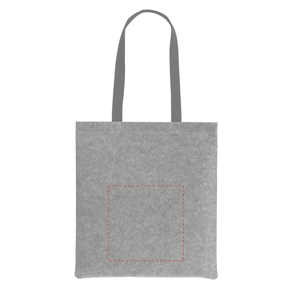 Logo trade promotional merchandise picture of: Feltro GRS RPET Shopper