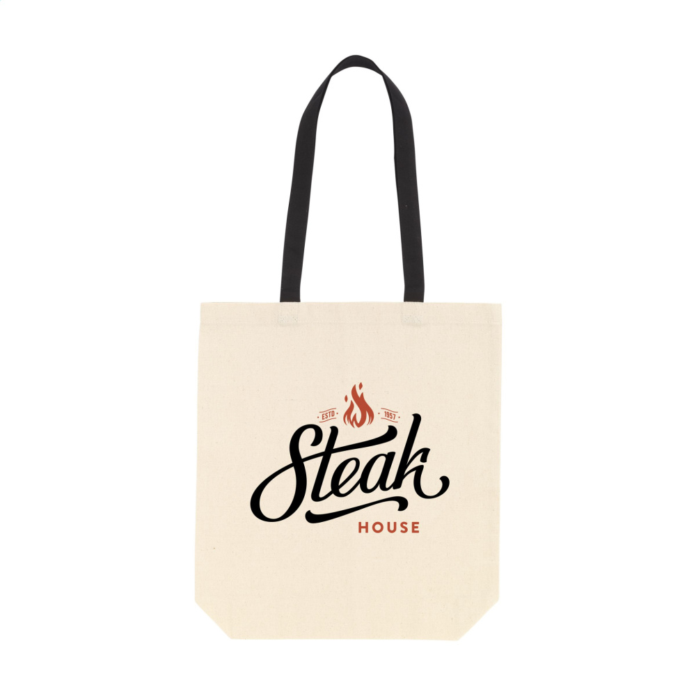 Logo trade promotional products picture of: Canvas Shoppy Colour (220 g/m²) bag