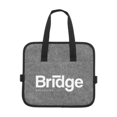 Logo trade promotional products image of: Trunk GRS RPET Felt Organiser Cooler bag