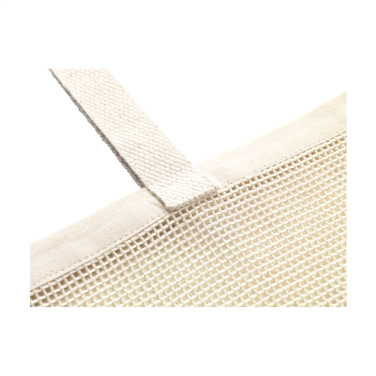 Logo trade corporate gift photo of: Natura Organic Mesh Shopper (180 g/m²) shopping bag