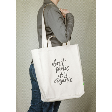 Logo trade promotional items picture of: Organic Cotton Canvas Tote Bag (280 g/m²)