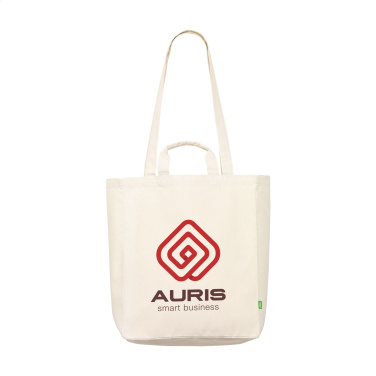 Logo trade business gifts image of: Organic Cotton Canvas Tote Bag (280 g/m²)