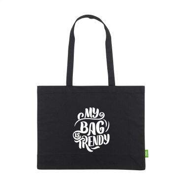 Logo trade business gifts image of: ECO Shopper GOTS Organic Cotton (180 g/m²) bag