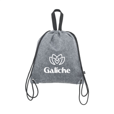 Logo trade business gift photo of: GRS RPET Felt PromoBag Plus backpack