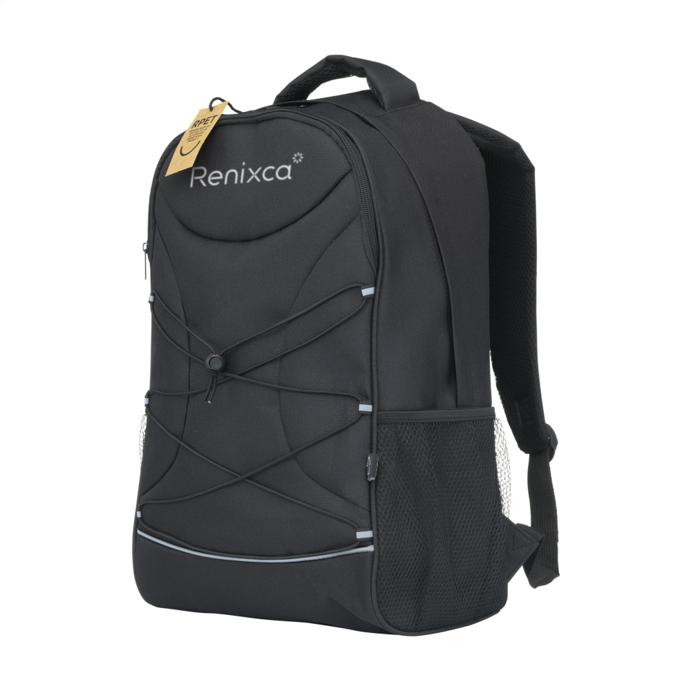 Logo trade advertising products image of: Flashline GRS RPET Laptop Backpack