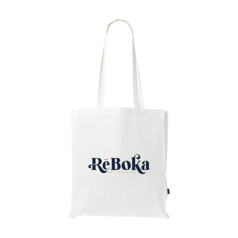 Logo trade promotional gifts picture of: Colour Square Bag GRS Recycled Cotton (150 g/m²)