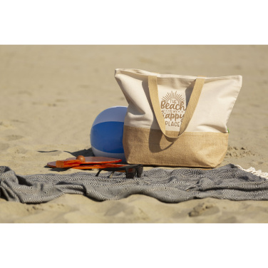 Logo trade promotional products picture of: Cancun Beachbag Organic Cotton (320 g/m²)