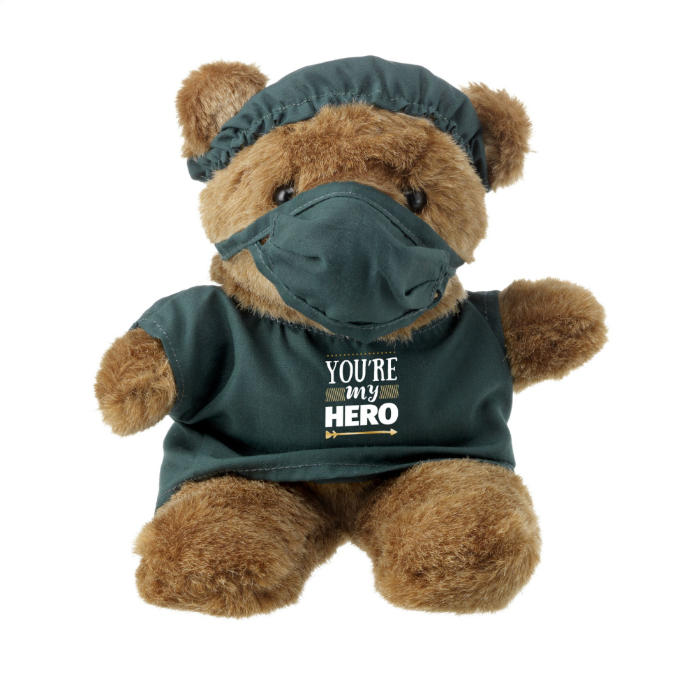 Logo trade corporate gift photo of: Doc teddy bear cuddle toy