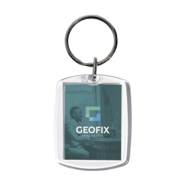 Logotrade promotional items photo of: Club keyring