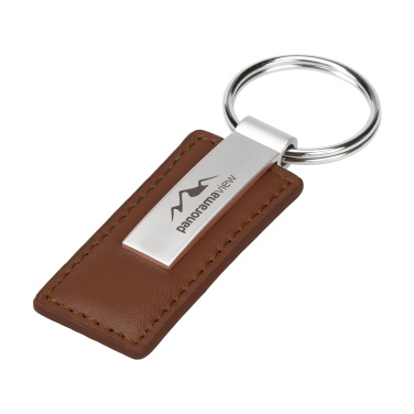Logotrade promotional gift image of: LeatherKey keyring