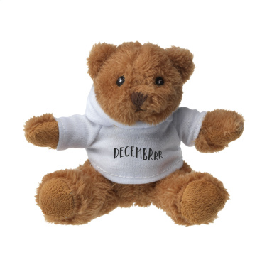 Logotrade promotional products photo of: HoodedBear bear cuddle toy