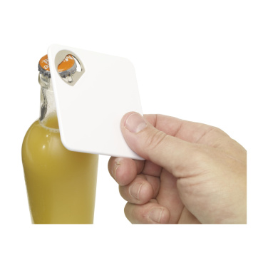 Logo trade promotional merchandise image of: Coaster Opener