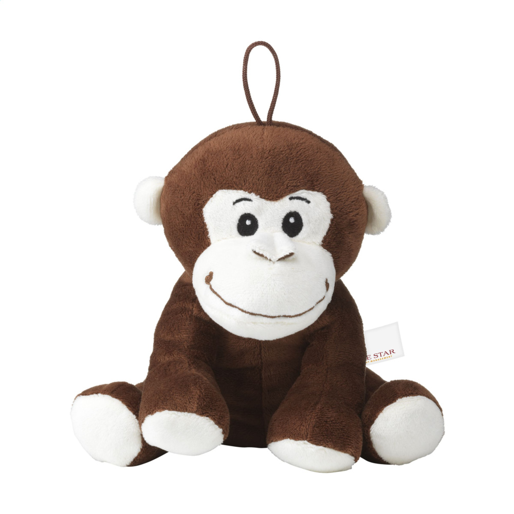 Logo trade promotional gift photo of: Moki plush ape cuddle toy