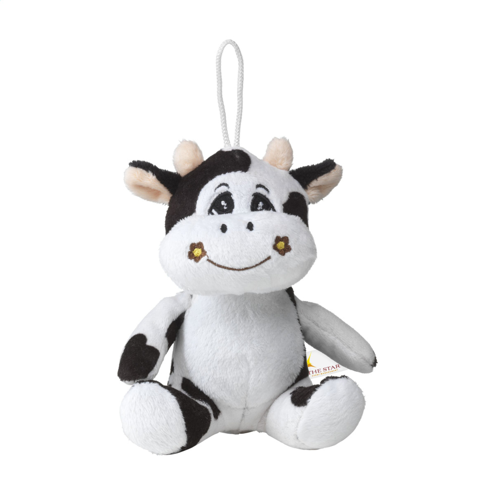 Logo trade promotional gifts image of: Animal Friend Cow cuddle toy