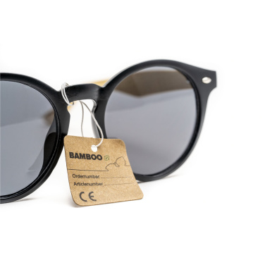 Logo trade advertising products picture of: Laguna Bamboo sunglasses