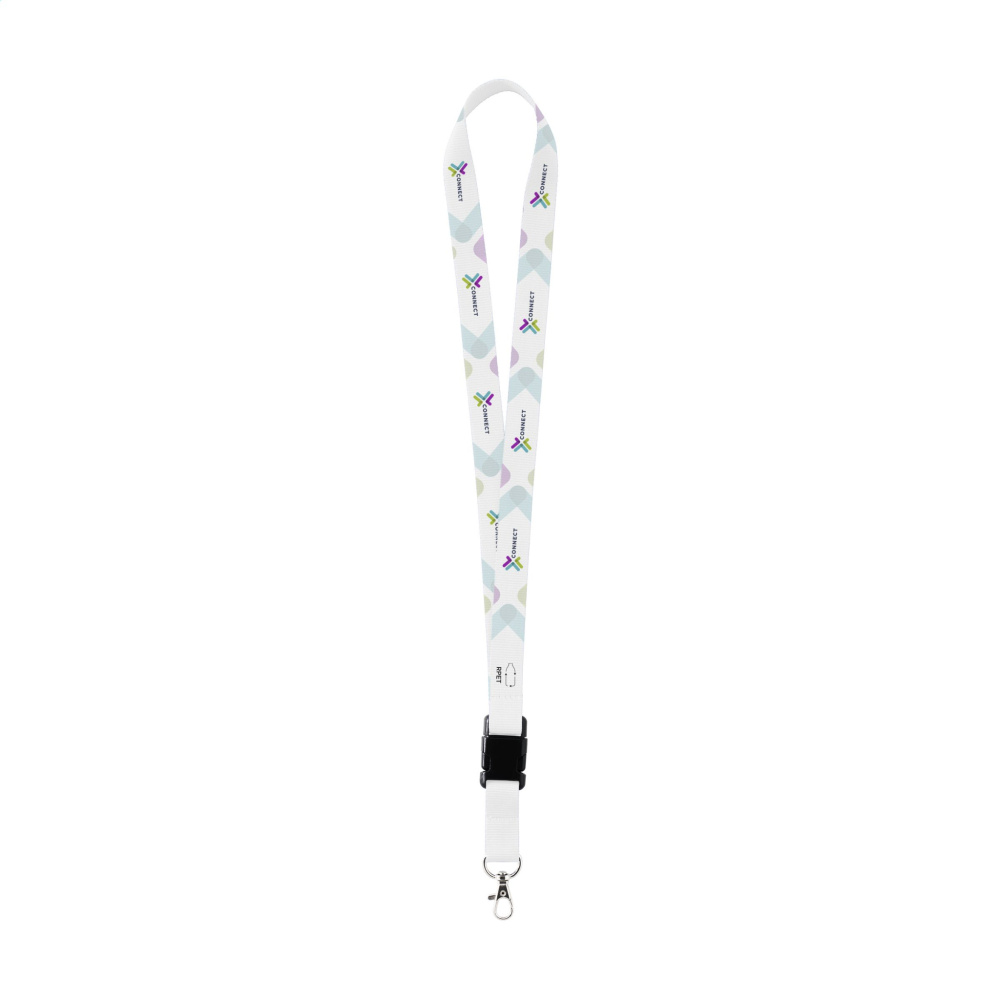 Logo trade promotional product photo of: Lanyard Sublimation Buckle RPET 2 cm keycord
