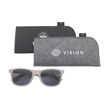 Logo trade promotional products picture of: Feltro GRS RPET Pouch for glasses