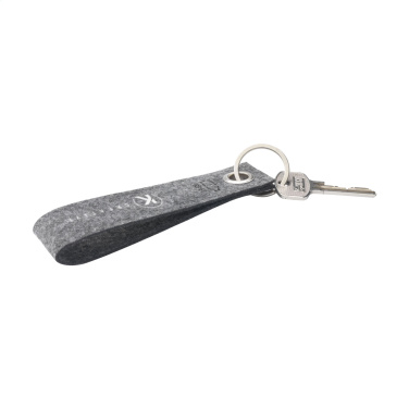 Logo trade promotional giveaway photo of: GRS RPET Felt Keyring