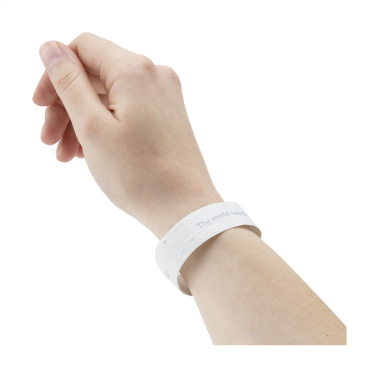 Logotrade promotional items photo of: Seed Paper Festival Wristband