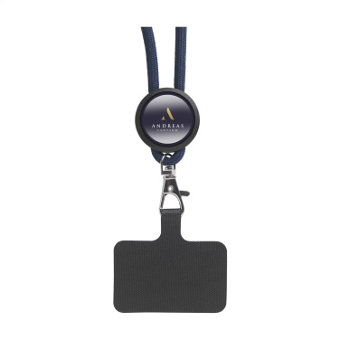 Logo trade advertising product photo of: Lace Lanyard GRS RPET 5 mm keycord