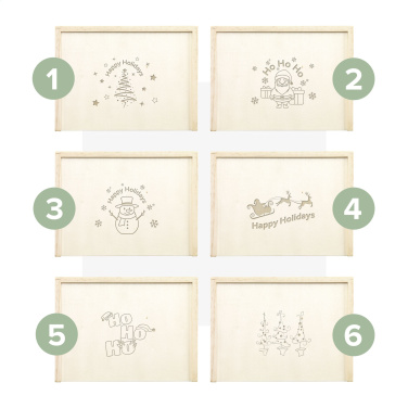 Logo trade advertising products image of: Recycled Playing Cards Double X-Mas