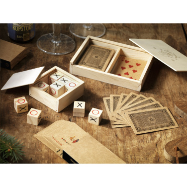 Logo trade promotional giveaway photo of: Recycled Playing Cards Double X-Mas