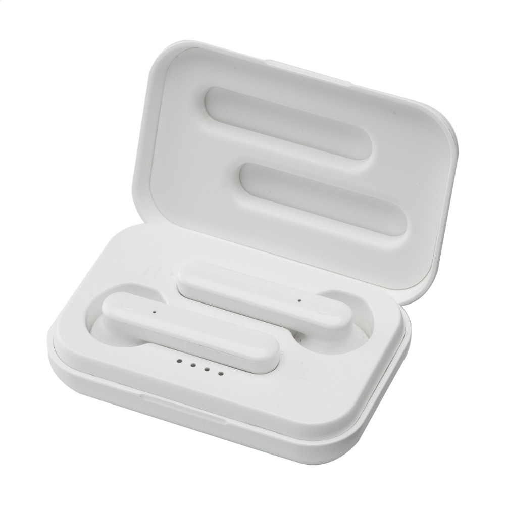 Logo trade promotional products picture of: Sensi TWS Wireless Earbuds in Charging Case