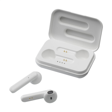 Logo trade corporate gifts picture of: Sensi TWS Wireless Earbuds in Charging Case